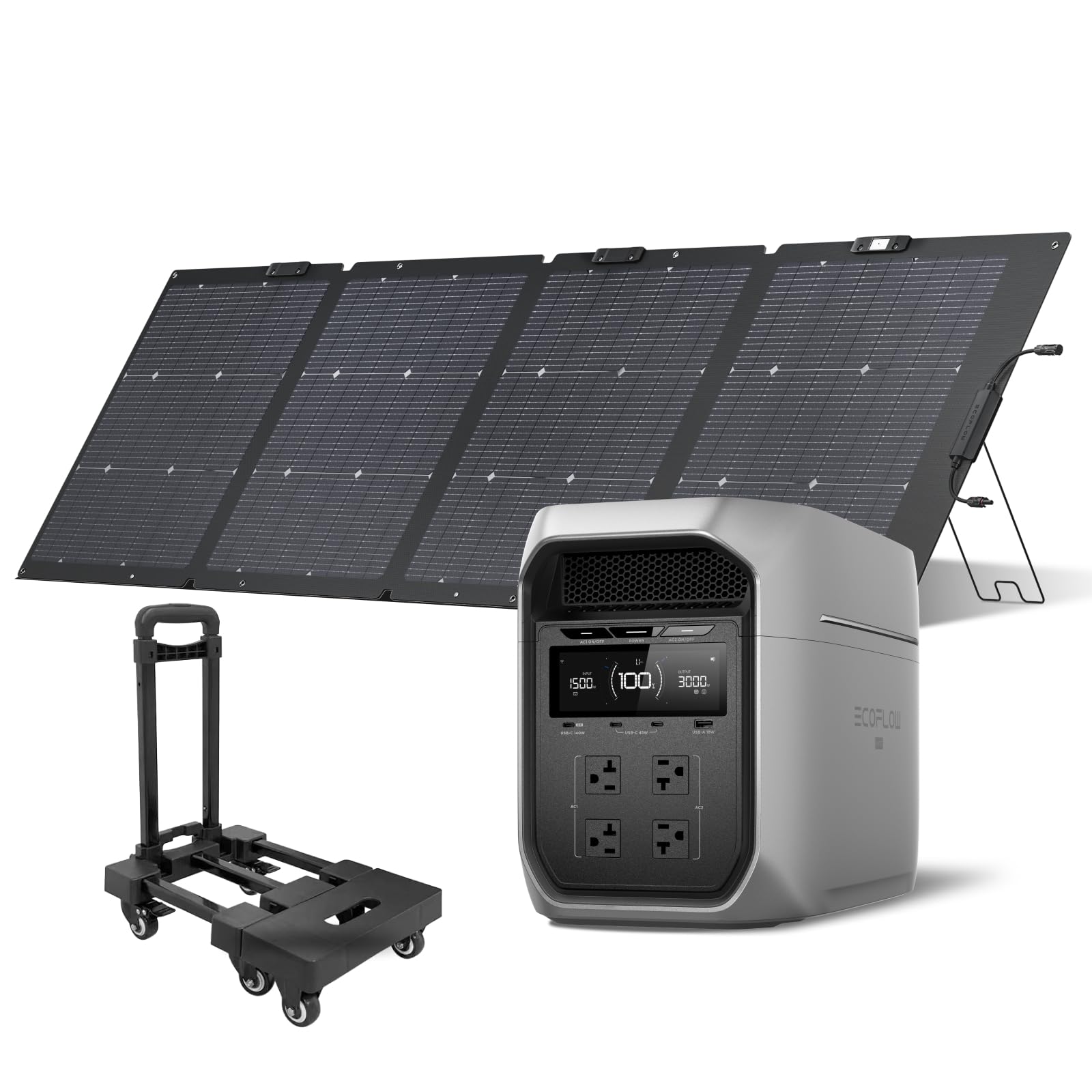 Amazon.co.jp: EcoFlow ポータブル電源 DELTA 3 Max Plus +220W